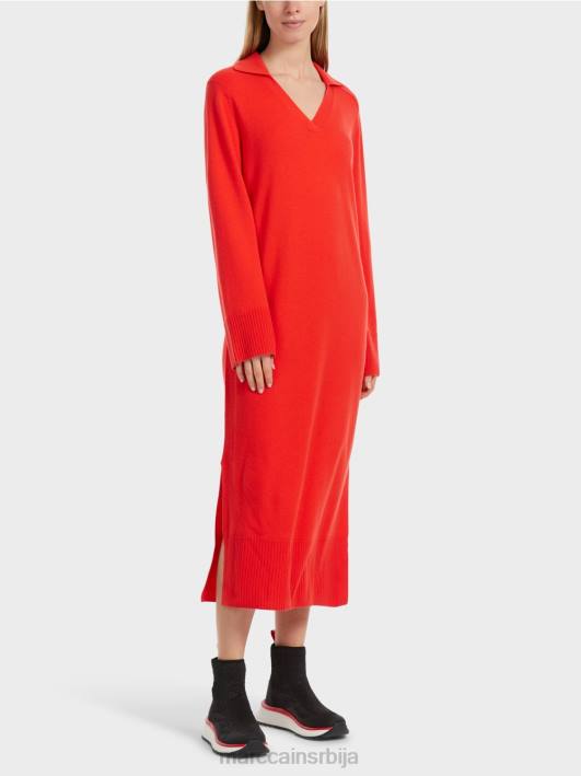 дуга плетена хаљина "преиспитајмо заједно". Marc Cain D68818 цампари одећу
