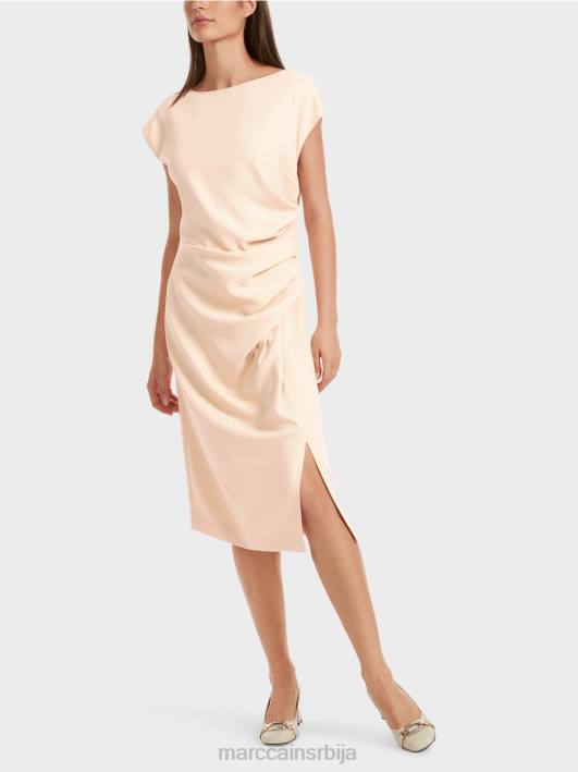 хаљина у облику омота Marc Cain D68825 тамна крема одећу