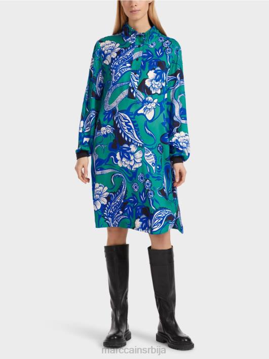 цасуал хаљину "преиспитамо заједно". Marc Cain D6883 емајл одећу
