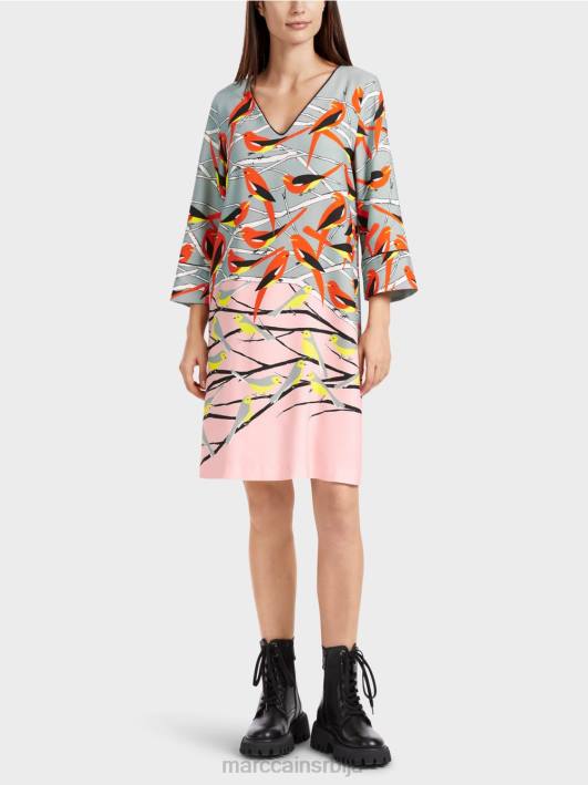 цасуал бирд десигн хаљина Marc Cain D68833 тамно небо плаво одећу