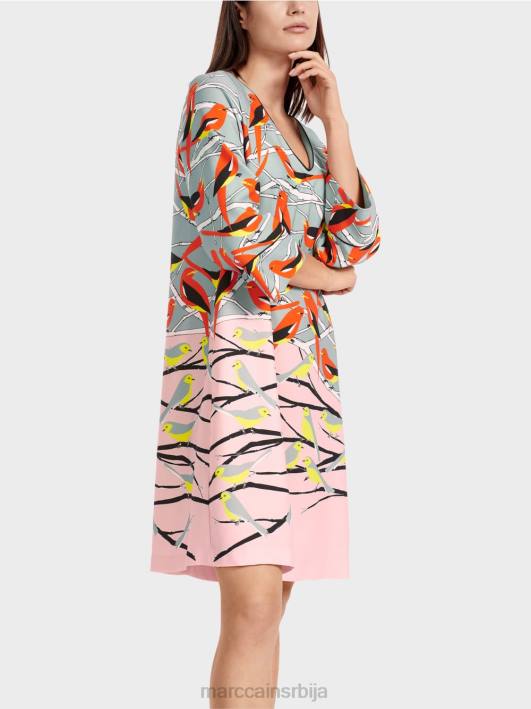 цасуал бирд десигн хаљина Marc Cain D68833 тамно небо плаво одећу