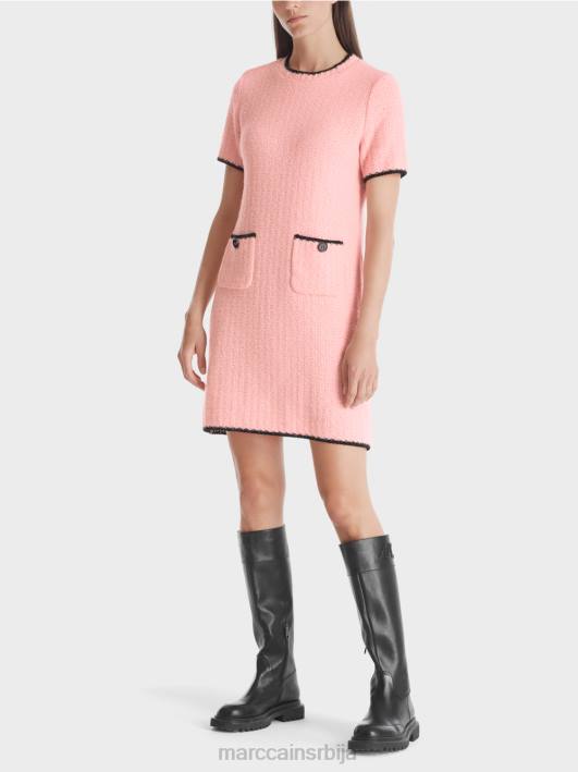 спортска хаљина плетена у немачкој Marc Cain D68836 меки пудер розе одећу