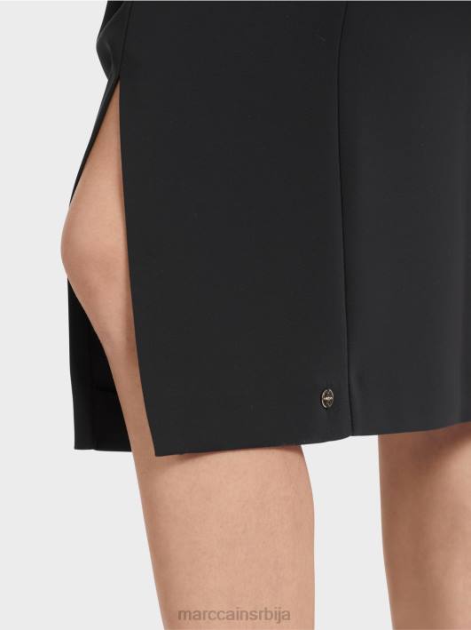 хаљина у облику омота Marc Cain D68846 црн одећу