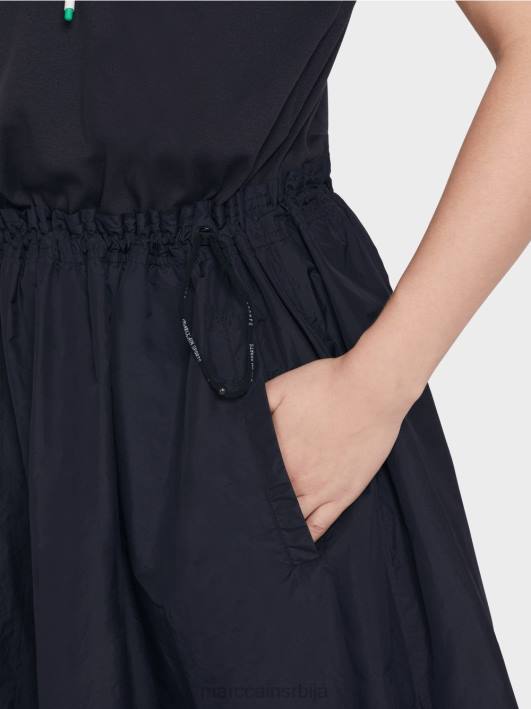 обична хаљина са гајтанима Marc Cain D68856 поноћно плава одећу