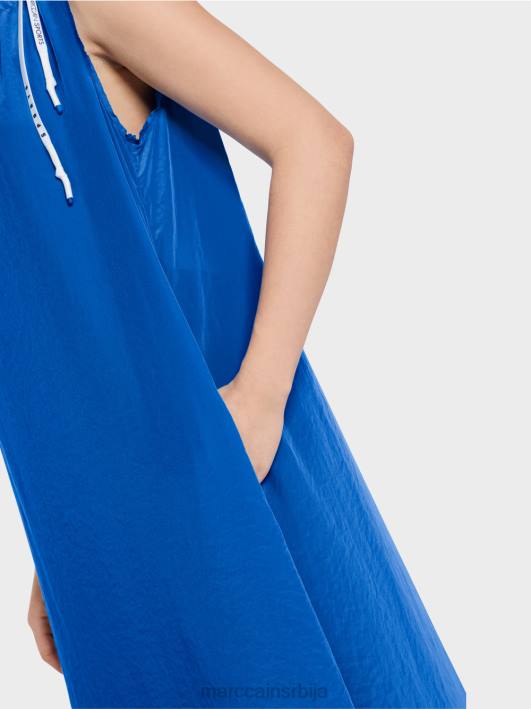 обична обојена хаљина у раскошеном облику Marc Cain D68857 нови падобранац одећу