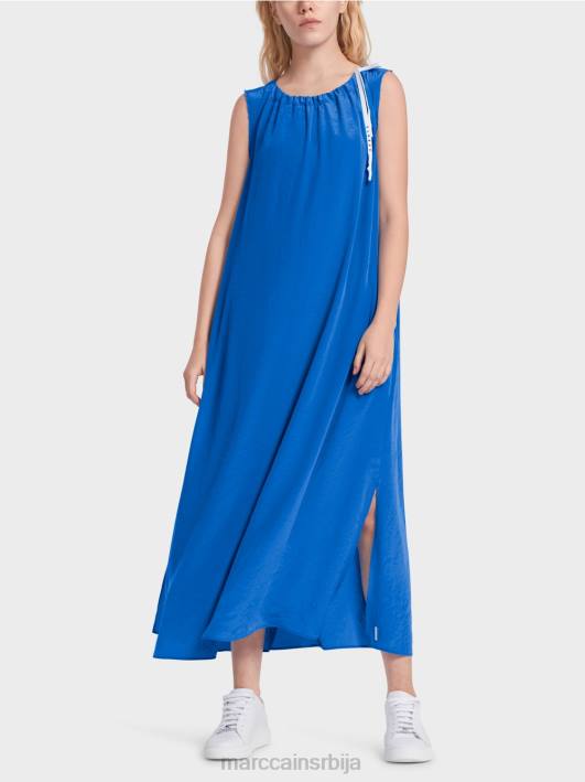обична обојена хаљина у раскошеном облику Marc Cain D68857 нови падобранац одећу