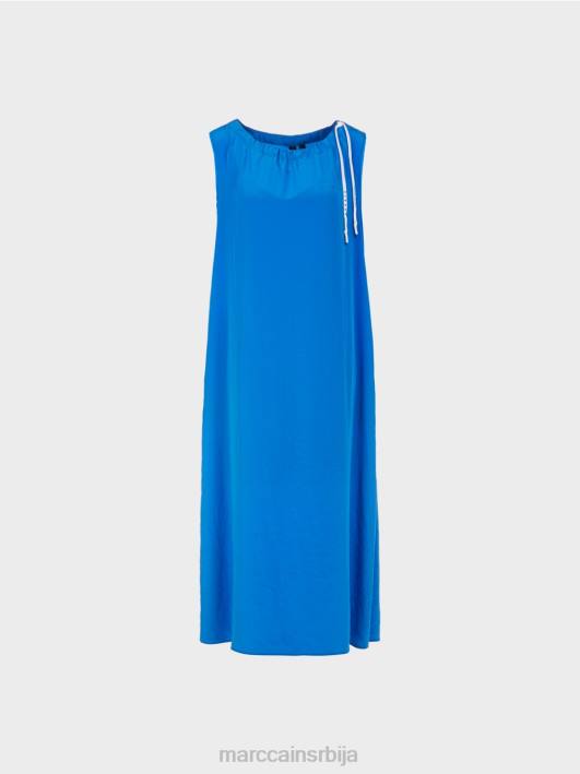 обична обојена хаљина у раскошеном облику Marc Cain D68857 нови падобранац одећу