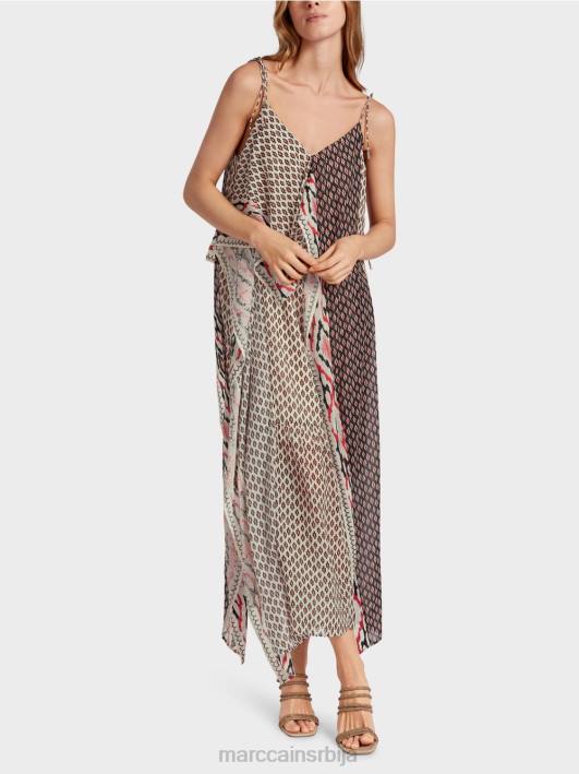 хаљина у бохо стилу Marc Cain D68861 цреме одећу