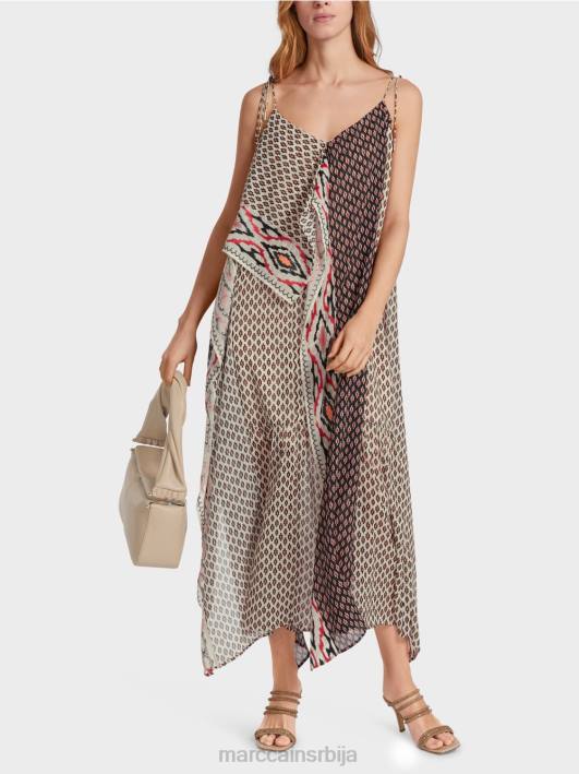 хаљина у бохо стилу Marc Cain D68861 цреме одећу