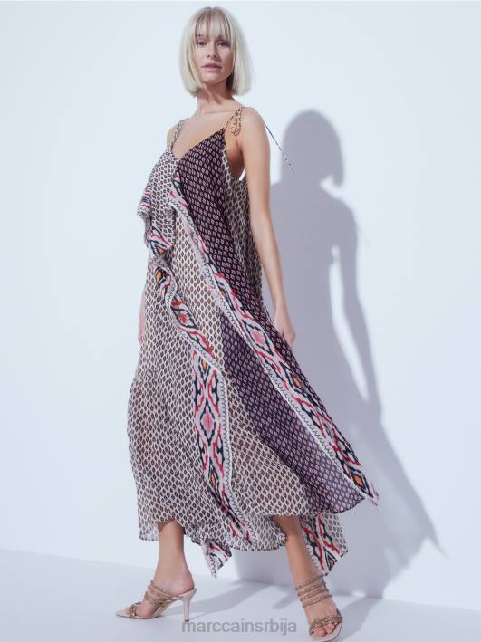 хаљина у бохо стилу Marc Cain D68861 цреме одећу