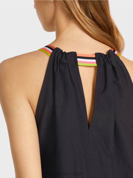 спортска хаљина са свилом Marc Cain D68871 црн одећу