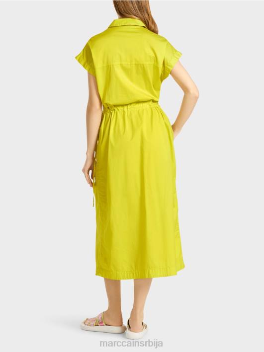 спортска хаљина са мрежицом и гајтаном Marc Cain D68873 лагана лимеада одећу