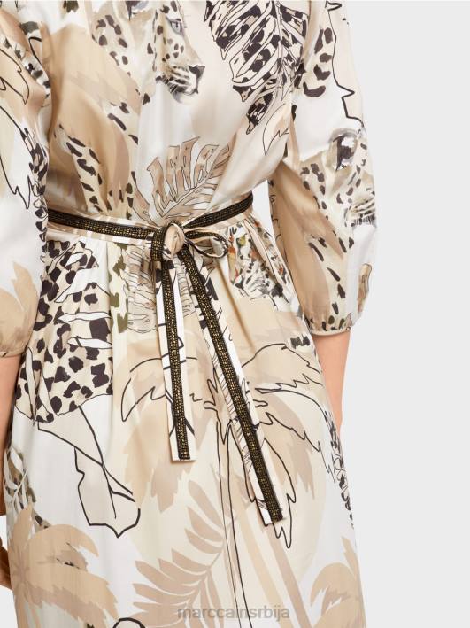 хаљина са царским струком Marc Cain D68886 дубок песак одећу