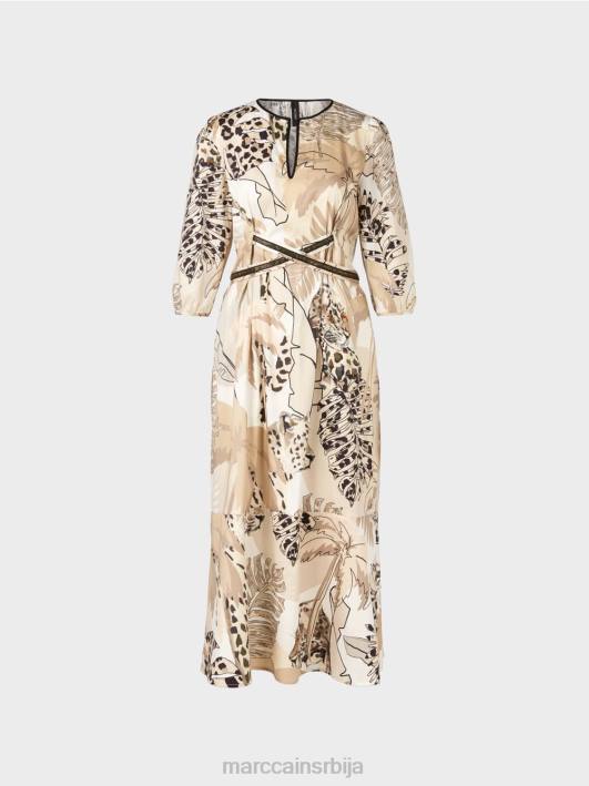 хаљина са царским струком Marc Cain D68886 дубок песак одећу
