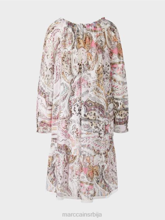 хаљина са раглан рукавима Marc Cain D68897 прљаво бело одећу