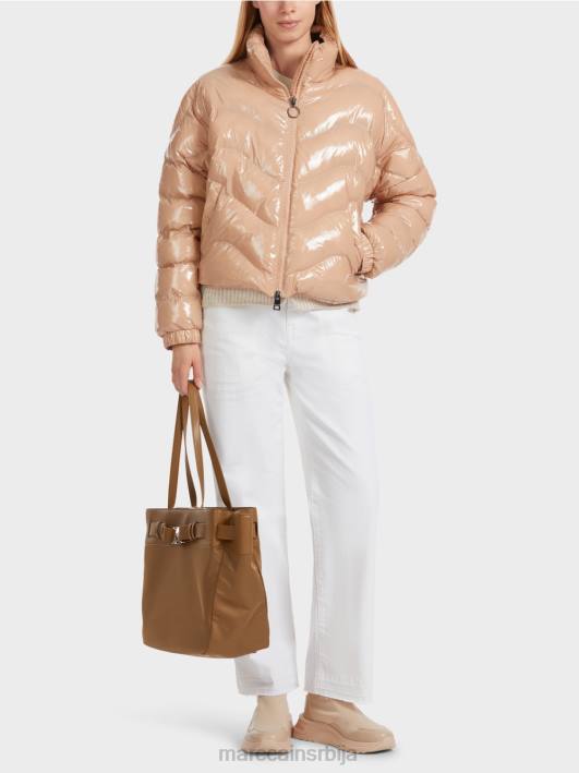 прошивена јакна са 3м тхинсулате-а Marc Cain D688239 мека глина браон одећу