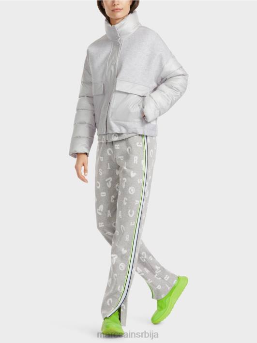 спољна јакна са изолацијом од 3м Marc Cain D688258 Сребрно сива одећу