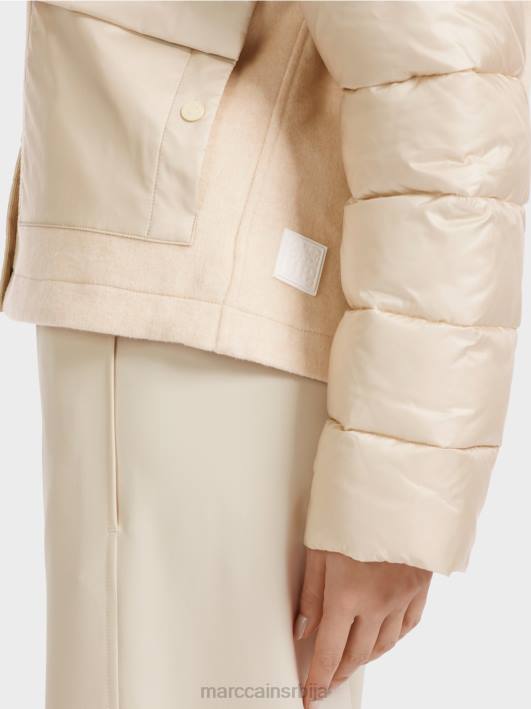 спољна јакна са изолацијом од 3м Marc Cain D688261 светлог камена одећу