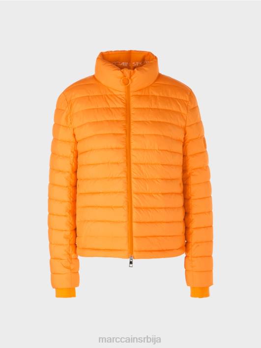 јакна са танком изолацијом од 3м Marc Cain D688284 светло наранџаста одећу