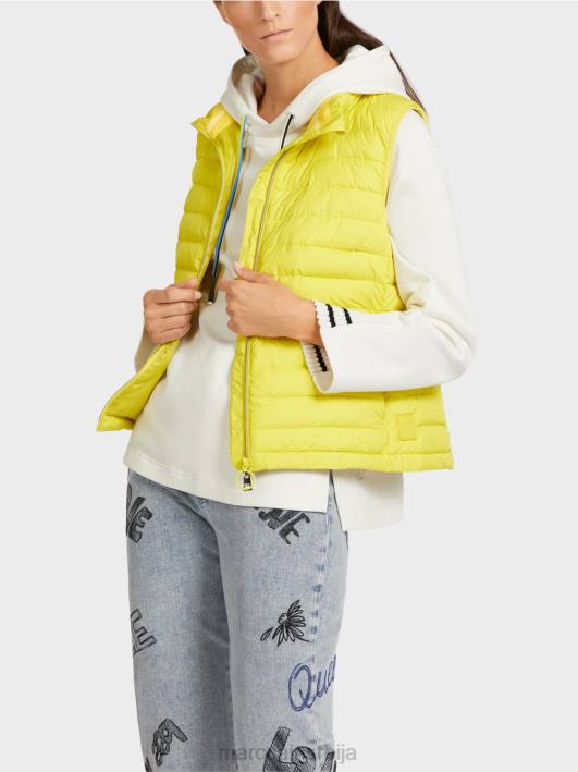 прслук са танком изолацијом од 3м Marc Cain D688286 зелени сумпор одећу