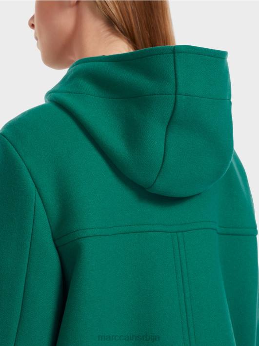 вунени капут са затварачима Marc Cain D688218 еукалиптус одећу