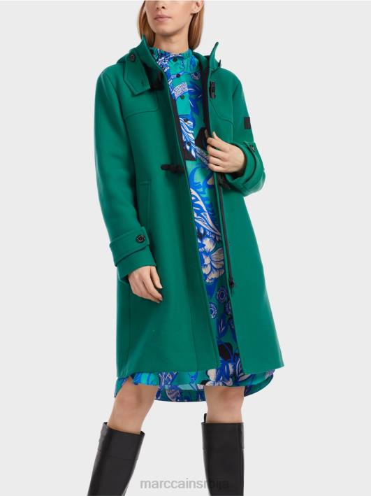 вунени капут са затварачима Marc Cain D688218 еукалиптус одећу