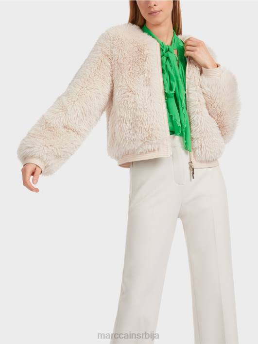 чупави изглед јакне на отвореном Marc Cain D688228 дим одећу