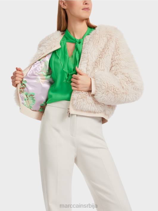 чупави изглед јакне на отвореном Marc Cain D688228 дим одећу