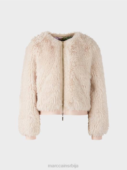 чупави изглед јакне на отвореном Marc Cain D688228 дим одећу