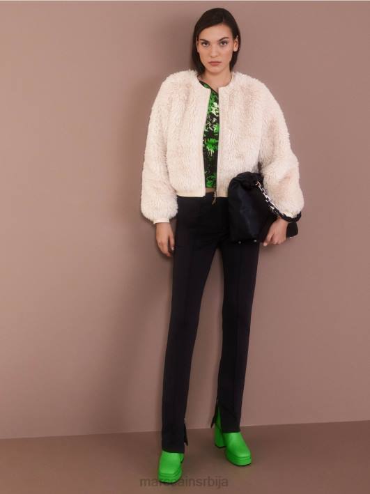 чупави изглед јакне на отвореном Marc Cain D688228 дим одећу