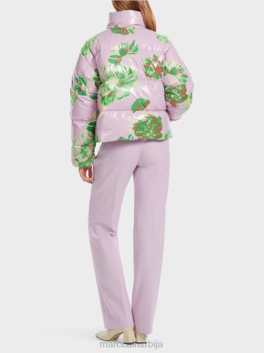 спољна јакна са цветним дизајном Marc Cain D688231 светла лаванда одећу