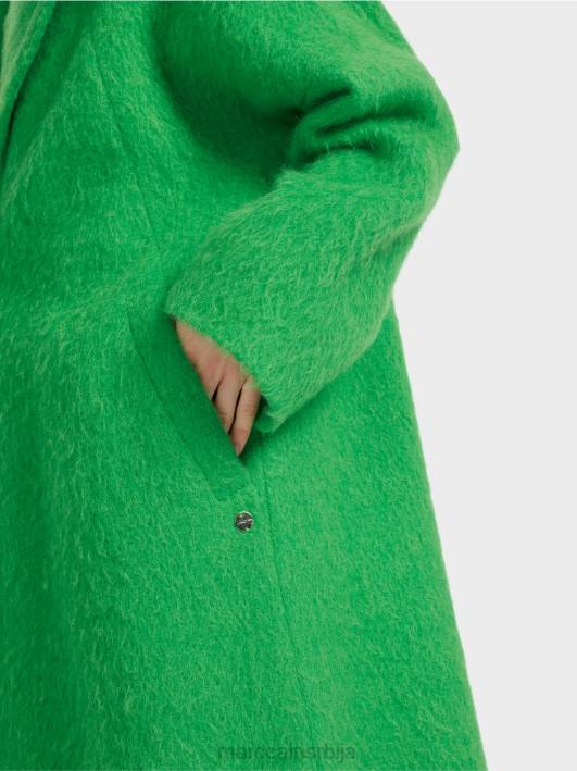 капут у превеликом изгледу Marc Cain D688234 тамно зелена јабука одећу