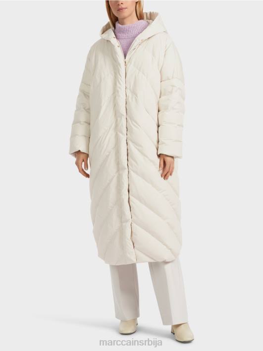 прошивени капут са пуховим пуњењем Marc Cain D688235 дим одећу