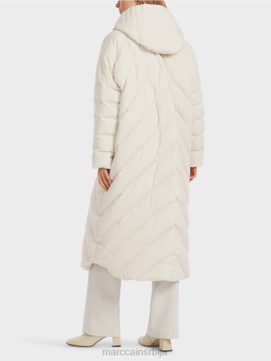 прошивени капут са пуховим пуњењем Marc Cain D688235 дим одећу