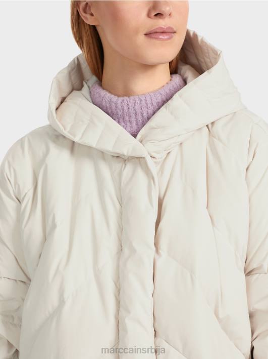 прошивени капут са пуховим пуњењем Marc Cain D688235 дим одећу
