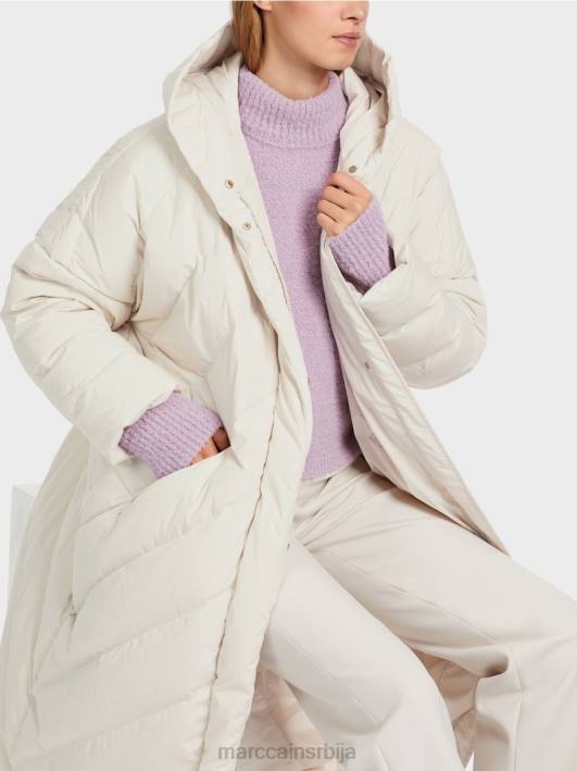 прошивени капут са пуховим пуњењем Marc Cain D688235 дим одећу