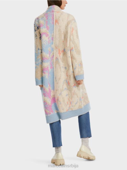 капут плетен у Немачкој Marc Cain D688246 тамно летње небо одећу