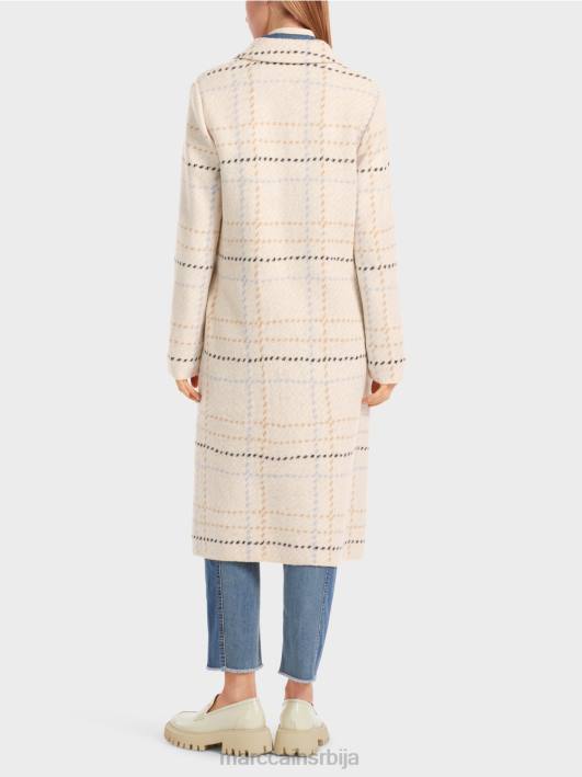 карат капут плетен у Немачкој Marc Cain D688249 тамна крема одећу