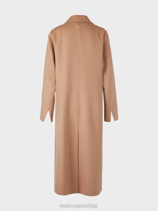 елегантан вунени капут Marc Cain D688250 светла карамела одећу
