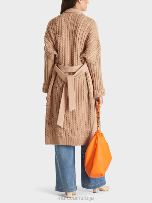 капут плетен у Немачкој Marc Cain D688252 светла карамела одећу