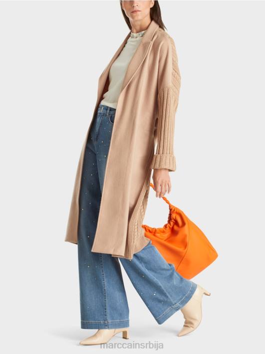 капут плетен у Немачкој Marc Cain D688252 светла карамела одећу