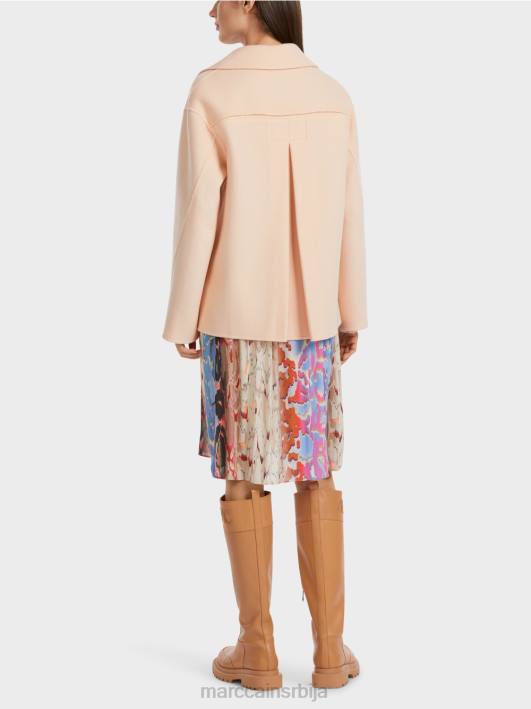 вунена јакна на отвореном Marc Cain D688253 тамна крема одећу