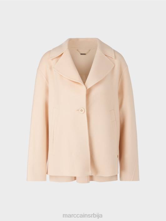 вунена јакна на отвореном Marc Cain D688253 тамна крема одећу