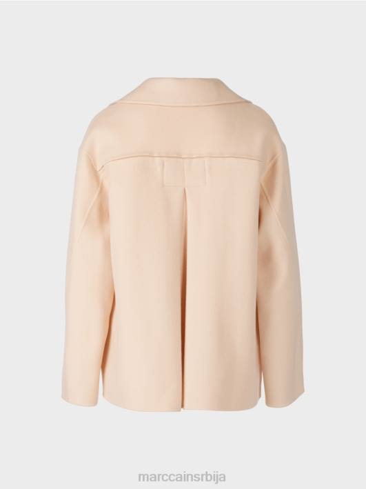 вунена јакна на отвореном Marc Cain D688253 тамна крема одећу