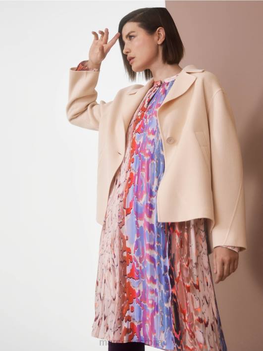 вунена јакна на отвореном Marc Cain D688253 тамна крема одећу