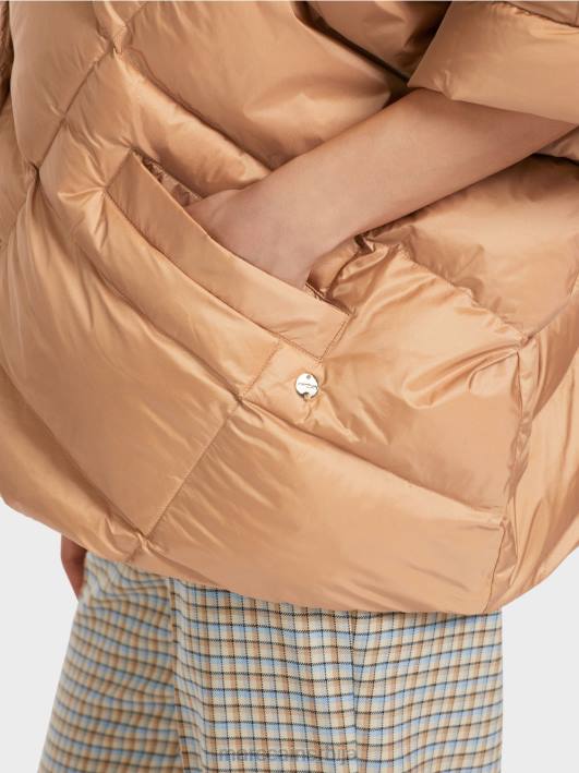 капут у облику прслука у облику јајета Marc Cain D688254 светла карамела одећу