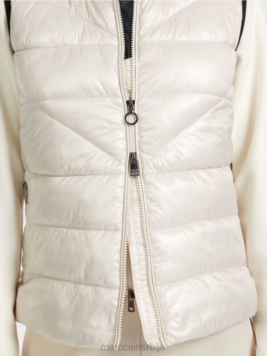 прошивени прслук „промислимо заједно“. Marc Cain D688263 мека месечева стена одећу