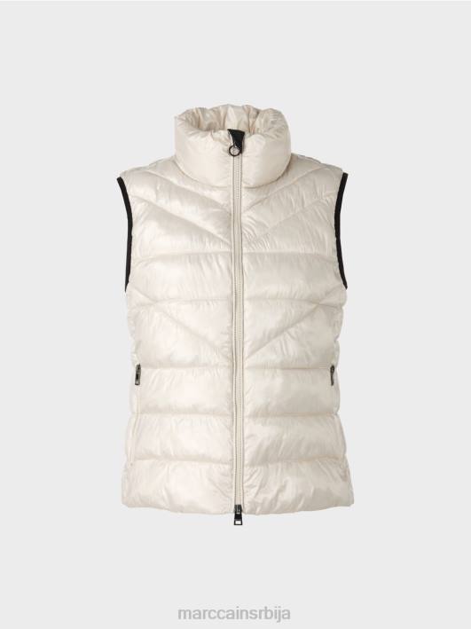 прошивени прслук „промислимо заједно“. Marc Cain D688263 мека месечева стена одећу