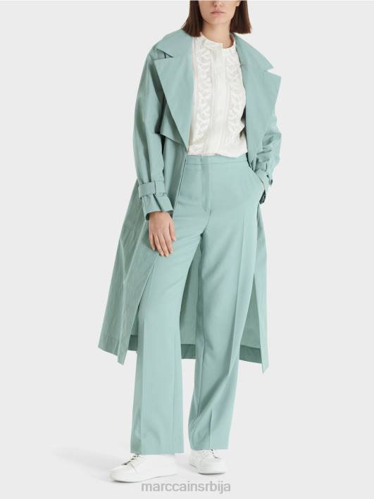 капут набораног изгледа Marc Cain D688265 тамно небо плаво одећу