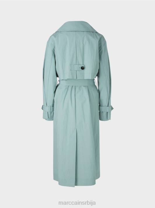 капут набораног изгледа Marc Cain D688265 тамно небо плаво одећу